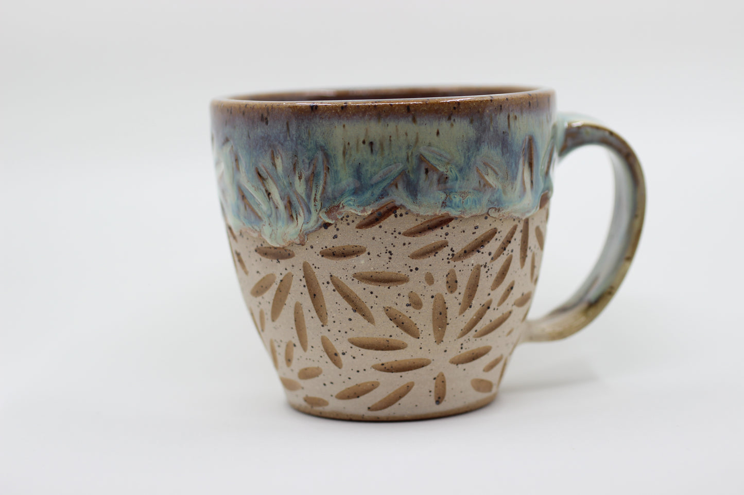 Turquoise Starburst Mug TSM001