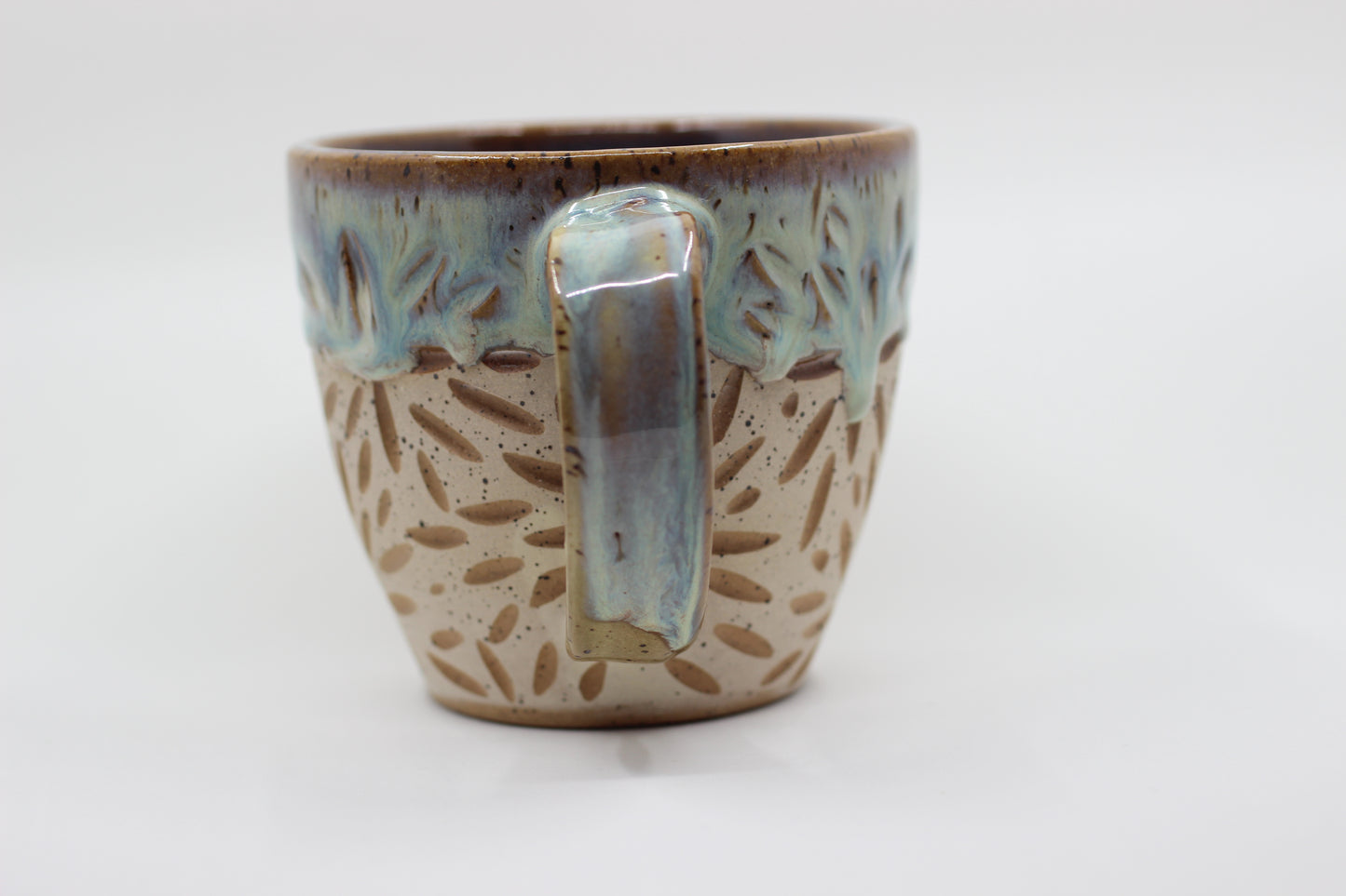 Turquoise Starburst Mug TSM001